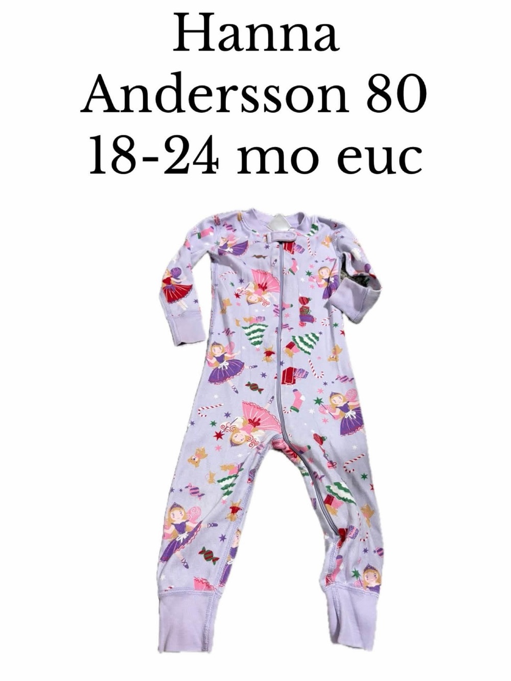 Hanna Andersson sugar plum fairy pajamas